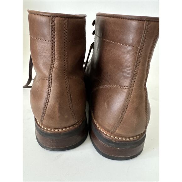 Thursday Diplomat Moc Toe Brown Nubuck Lace Up Boots Men\'s Size 10.5 Leather main image 7
